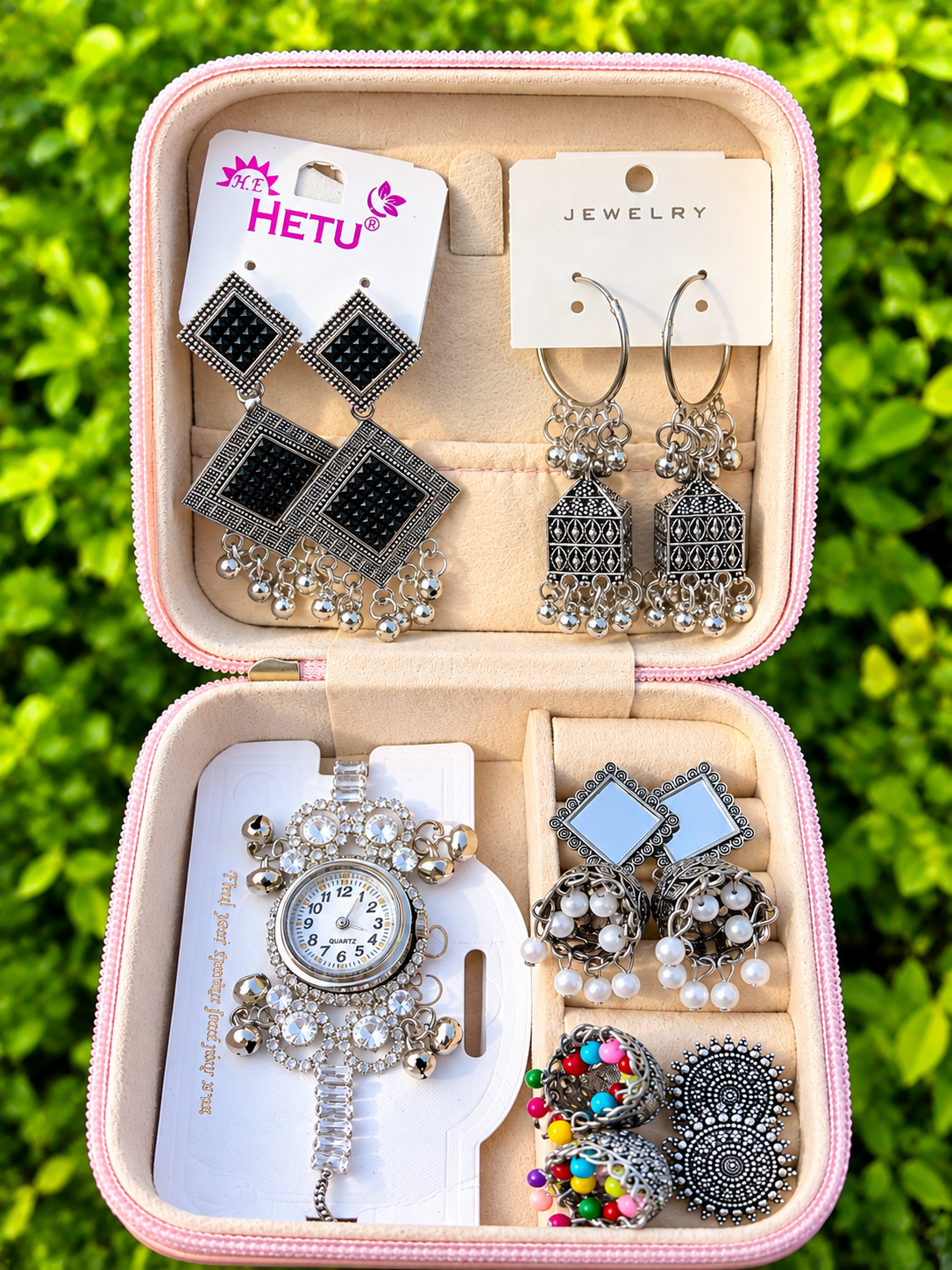 {Special} Jhumka & Kashmiri Watches Gift🖤