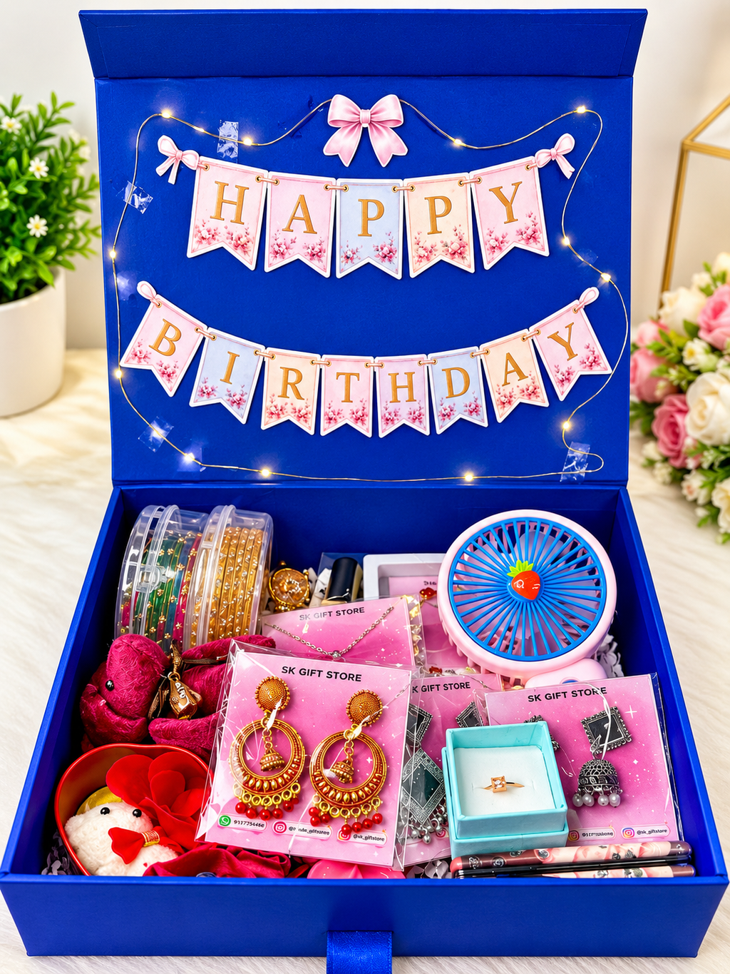 (Premium)Blue Birthday Hamper💙