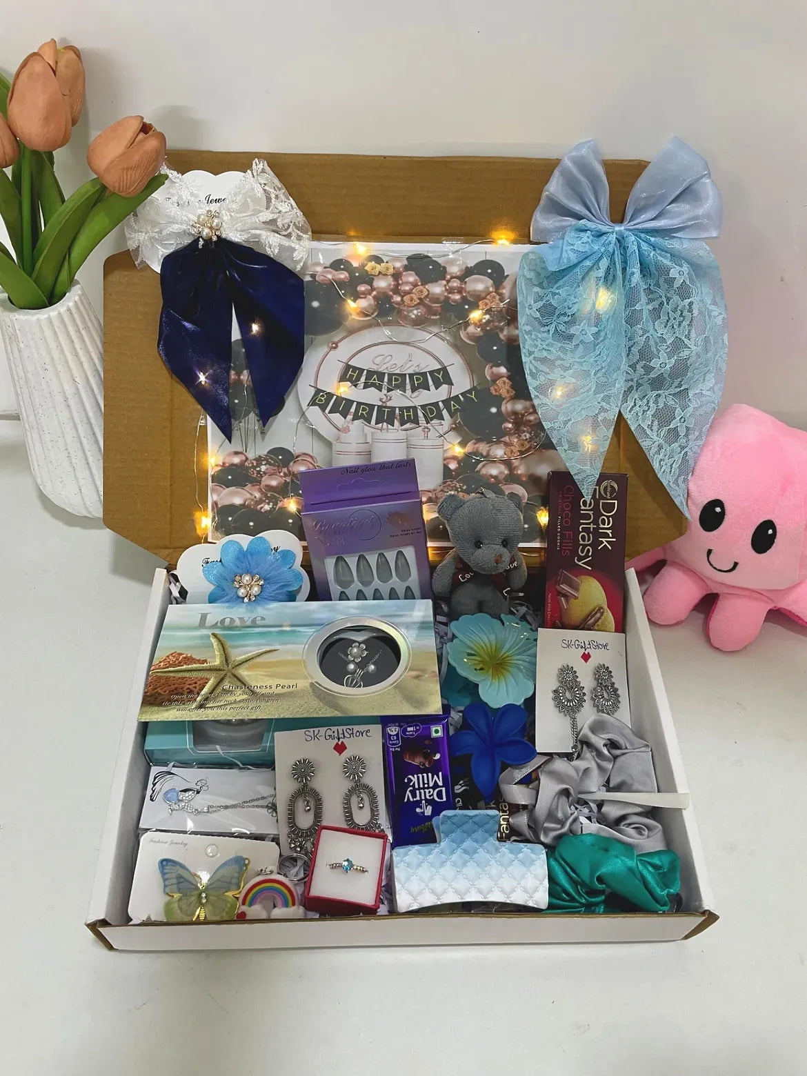 Floral Birthday Gift Hamper🌈