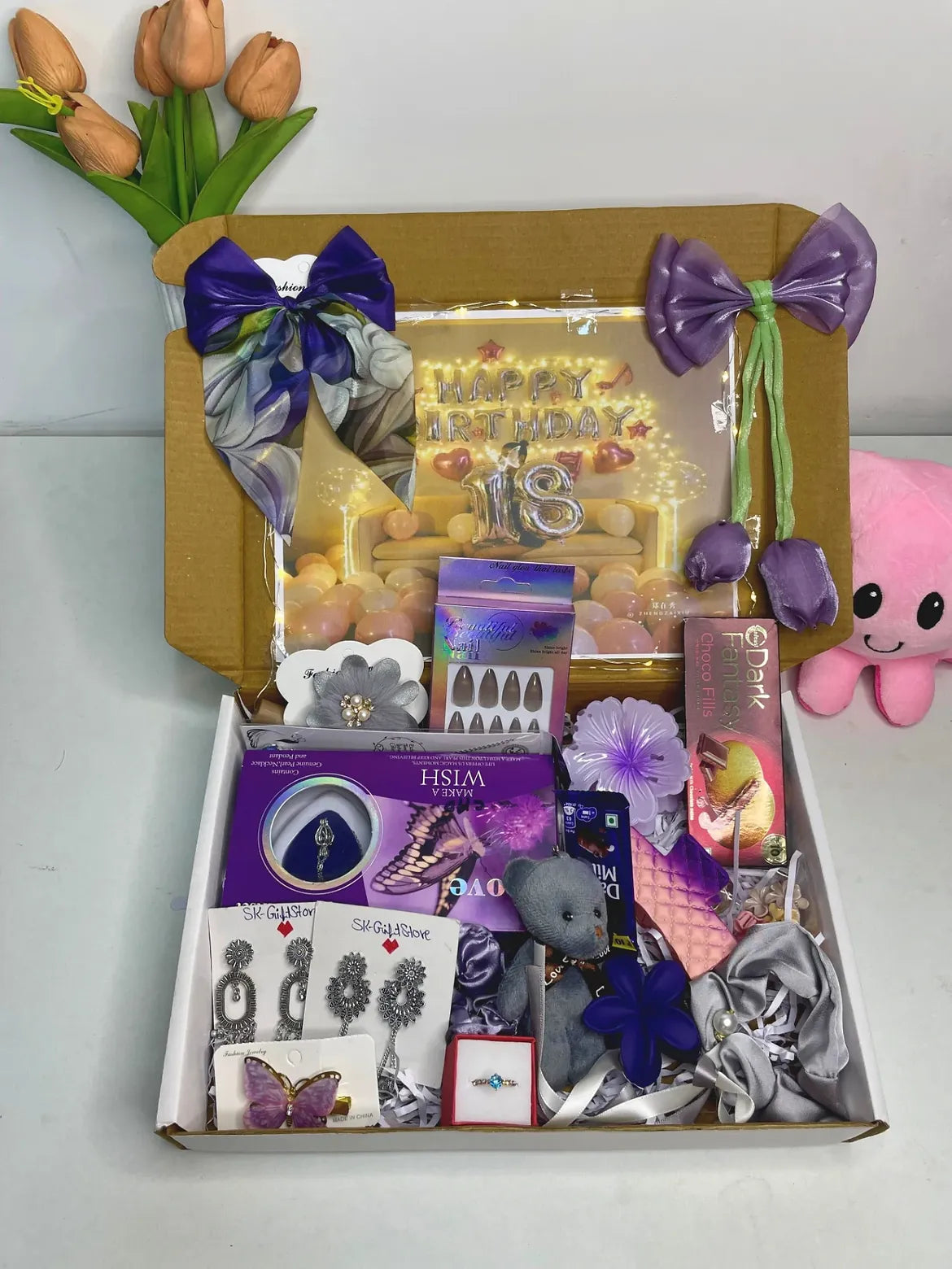 Floral Birthday Gift Hamper🌈