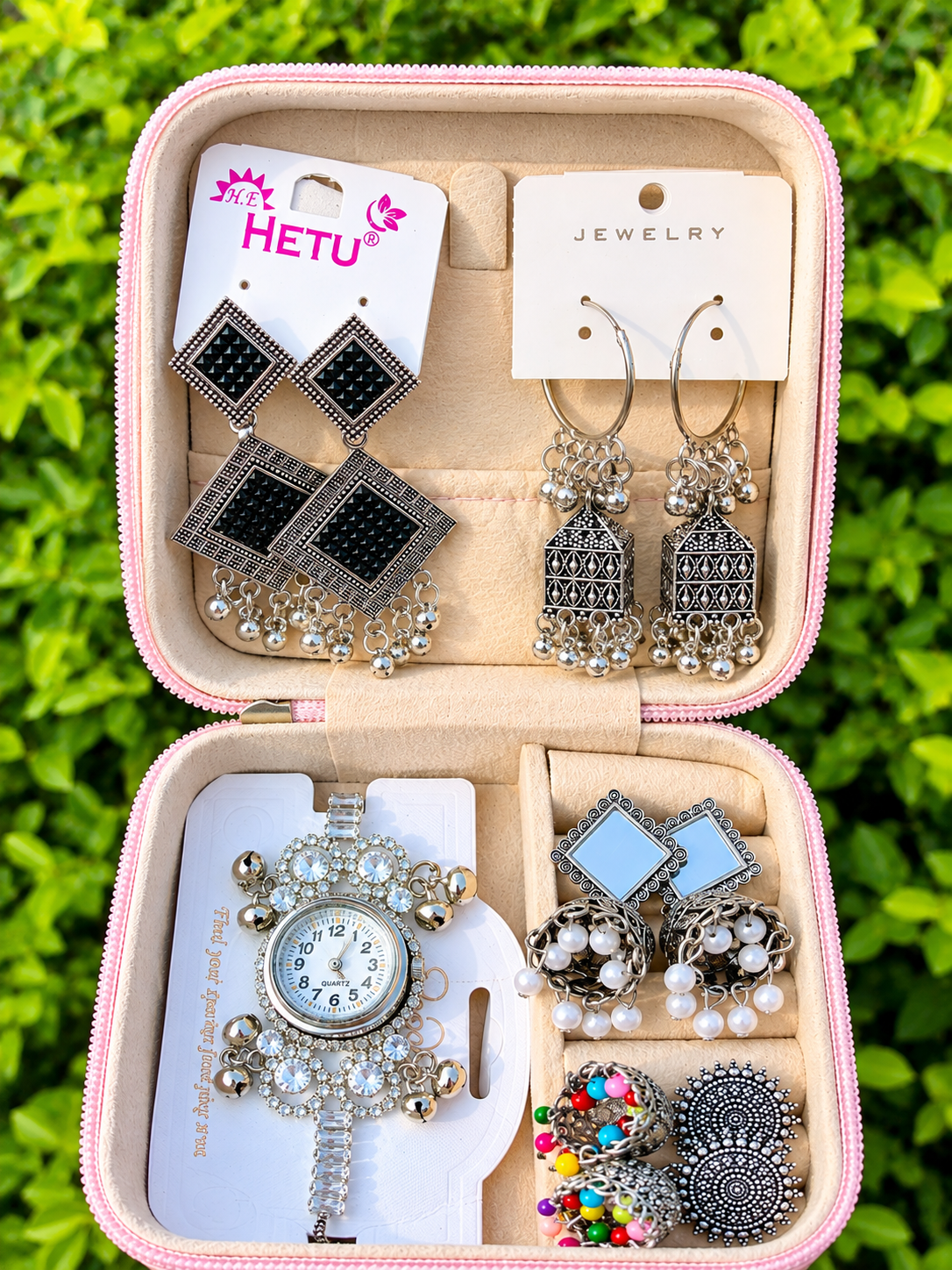{Special} Jhumka & Kashmiri Watches Gift🖤