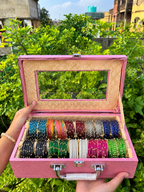 Transparent Bangle Box🌈🌸
