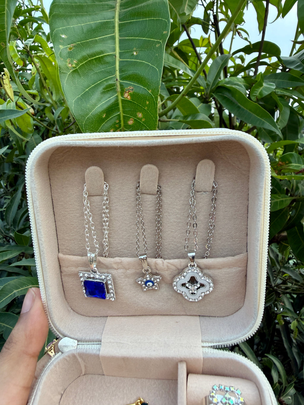 Blue Crystal Queen Jewellery Box🦋