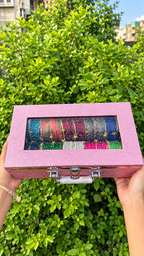 Transparent Bangle Box🌈🌸