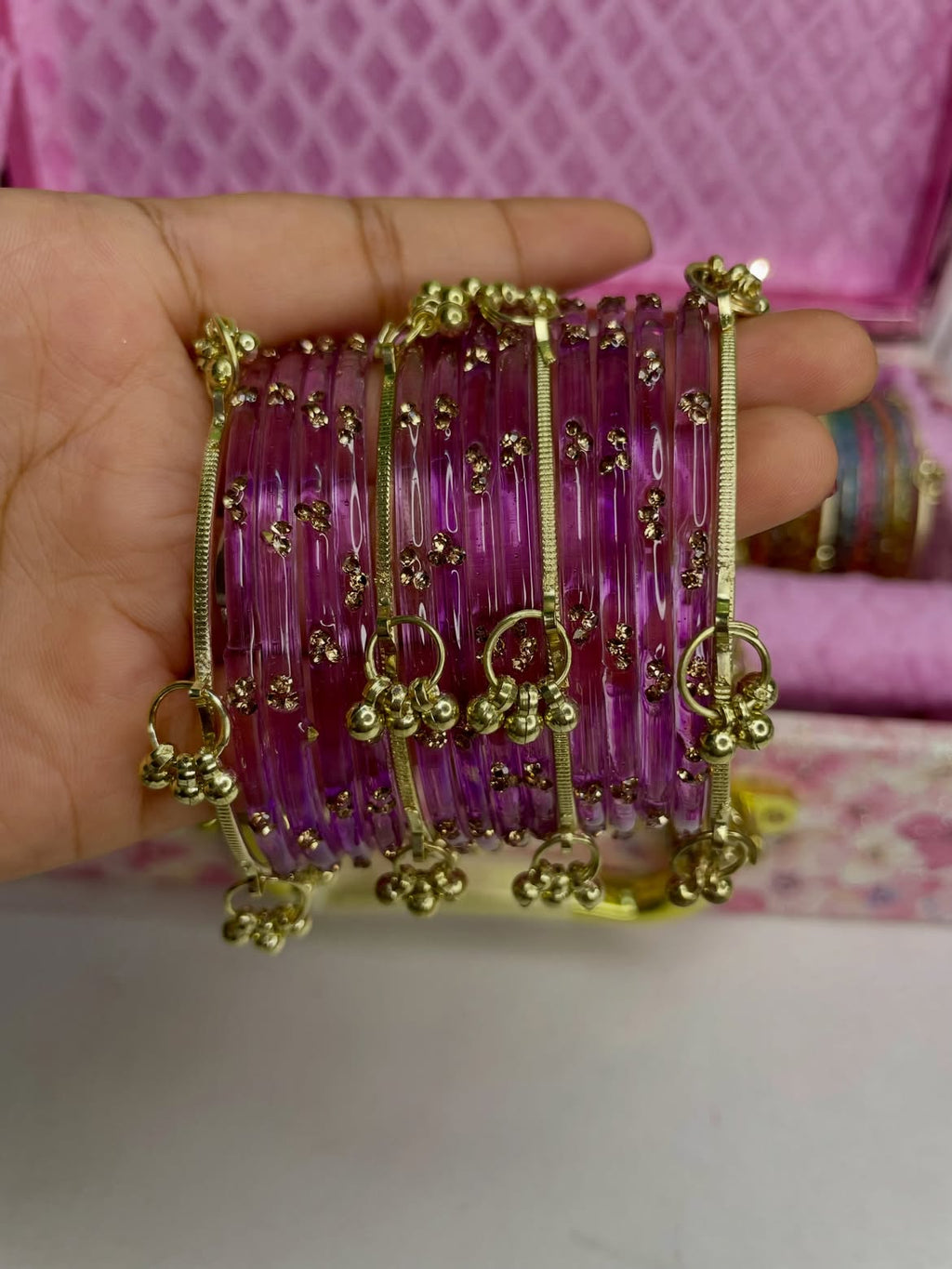 Royal Multicolor Bangles Set🫶🏻