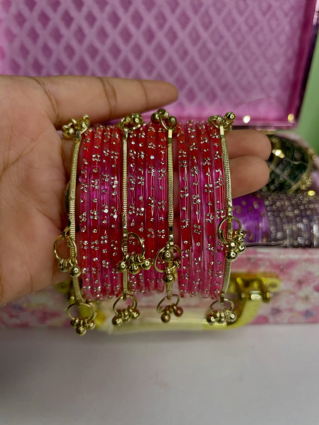 Royal Multicolor Bangles Set🫶🏻