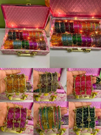 Royal Multicolor Bangles Set🫶🏻