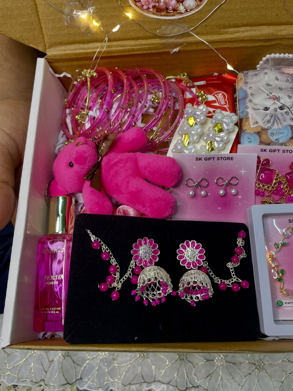 Raksha Bandhan Pink Hamper💖